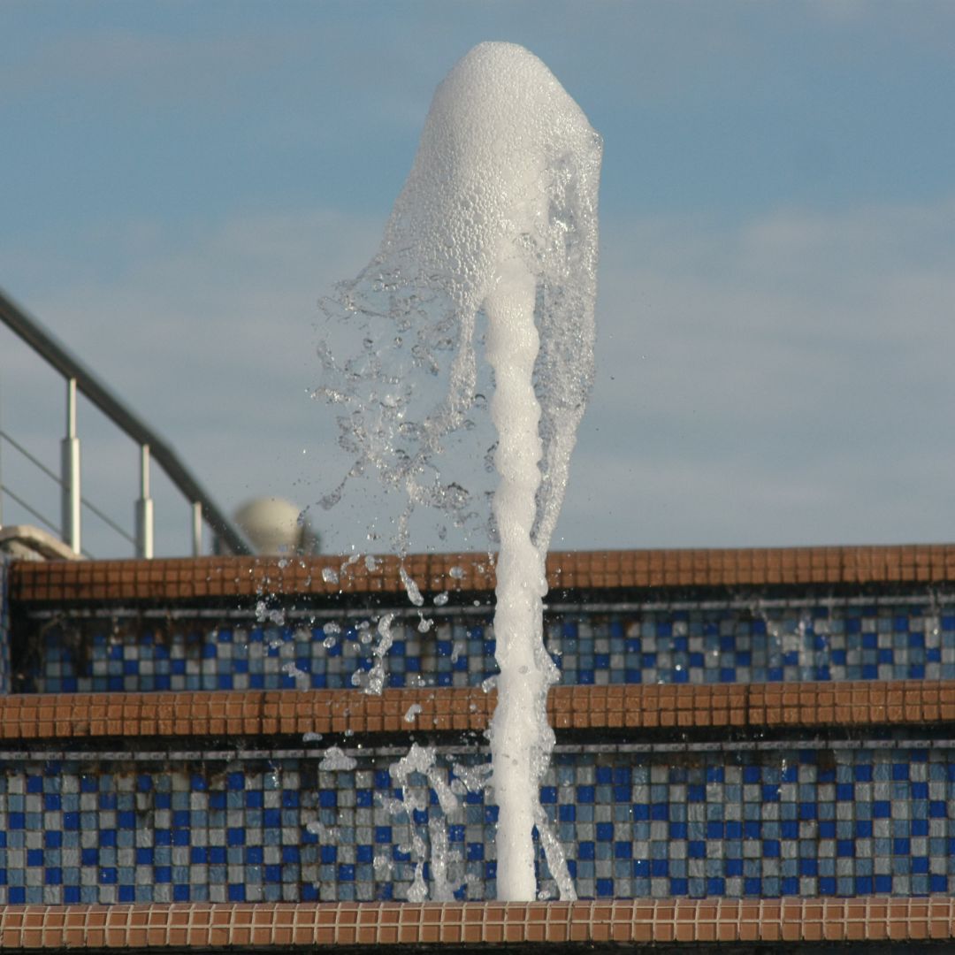 Foam Jet Fountain Construction