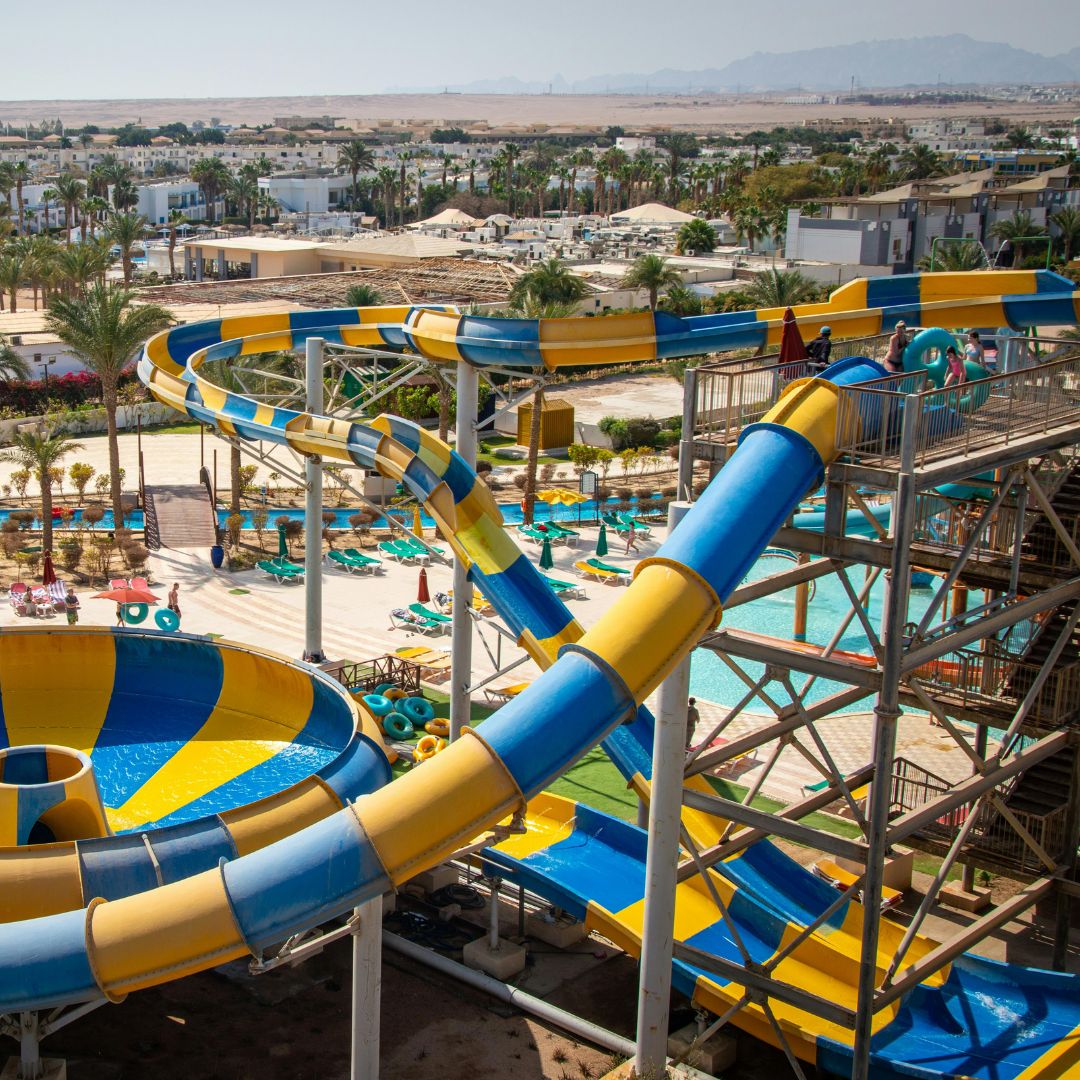 Water Park Repair Work